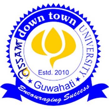 Assam down town University logo