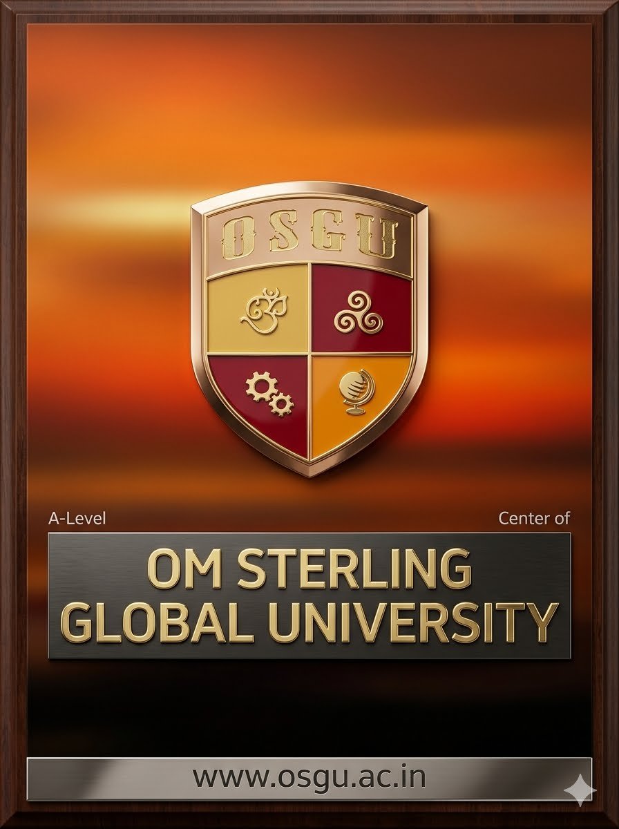 OM Sterling Global University logo